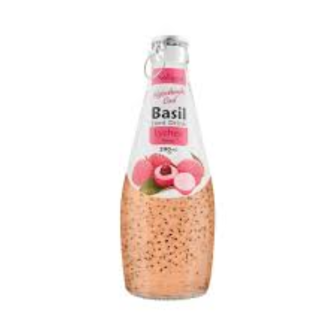 BASIL SEED LYCHEE JUICE 290ML